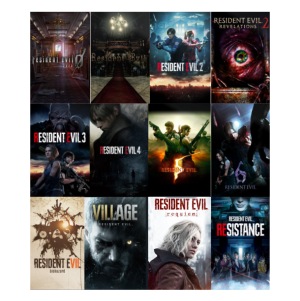بكج ألعاب Resident evil