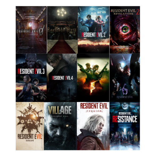 بكج ألعاب Resident evil
